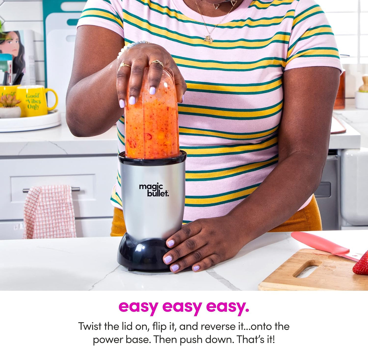 Transform Your Kitchen with the Versatile Magic Bullet 11-Piece Blender Set in Sleek Silver
