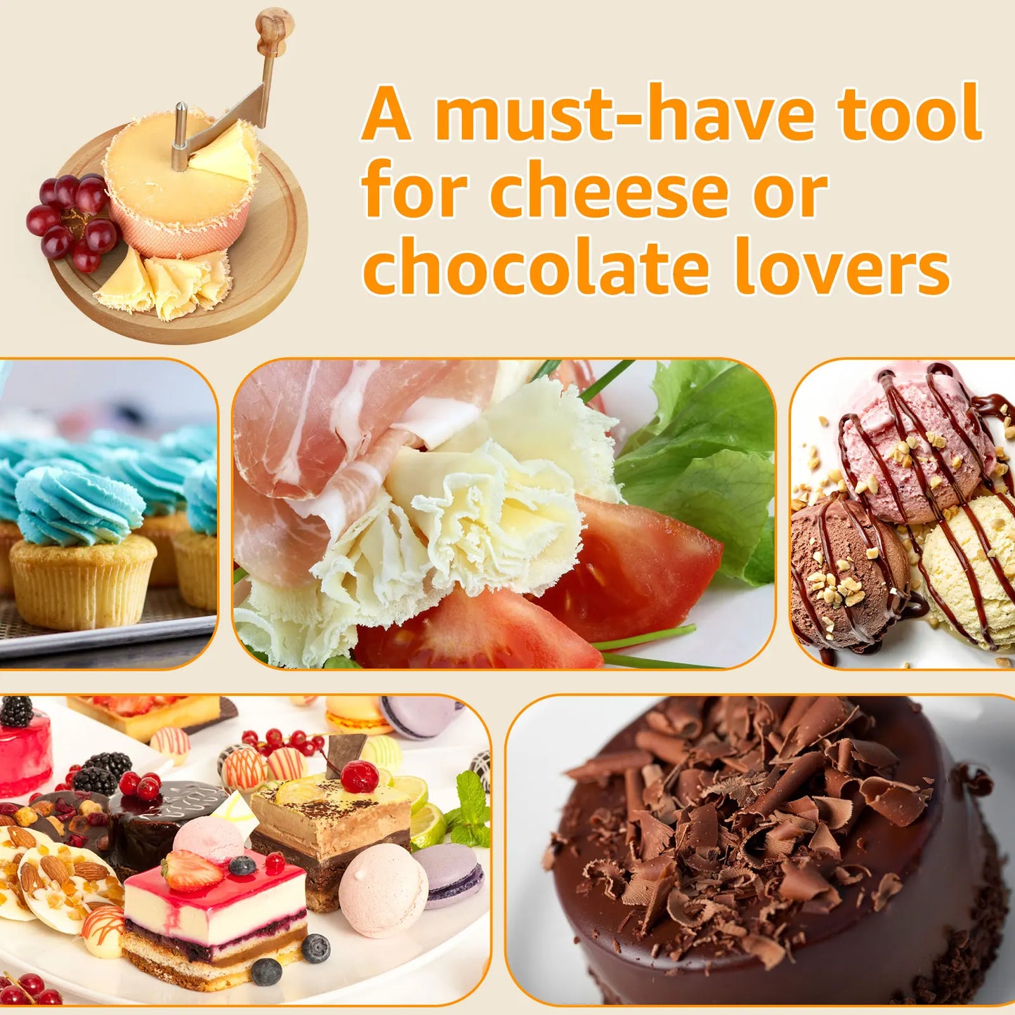 Transform Your Culinary Experience with Our Premium Stainless Steel Cheese Curler and Chocolate Shaver