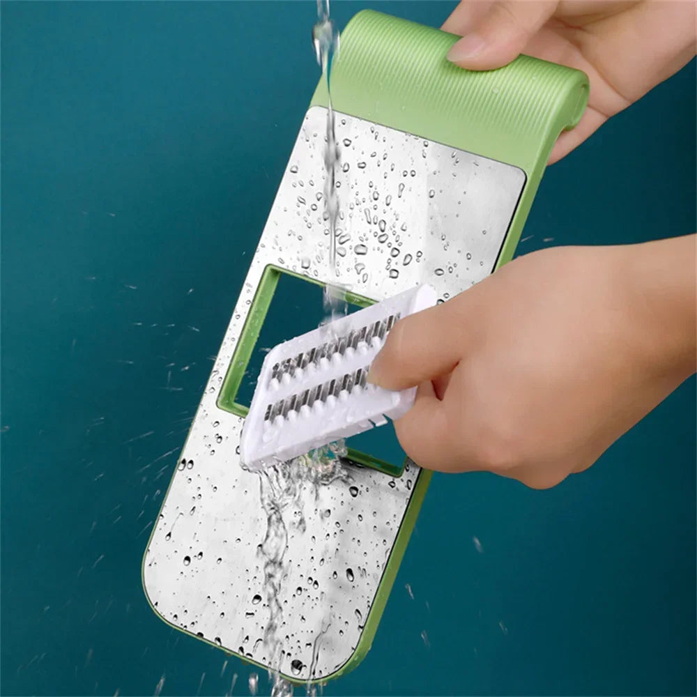 Revolutionary Stainless Steel Vegetable Slicer: Your Ultimate Kitchen Companion for Effortless Dicing and Slicing